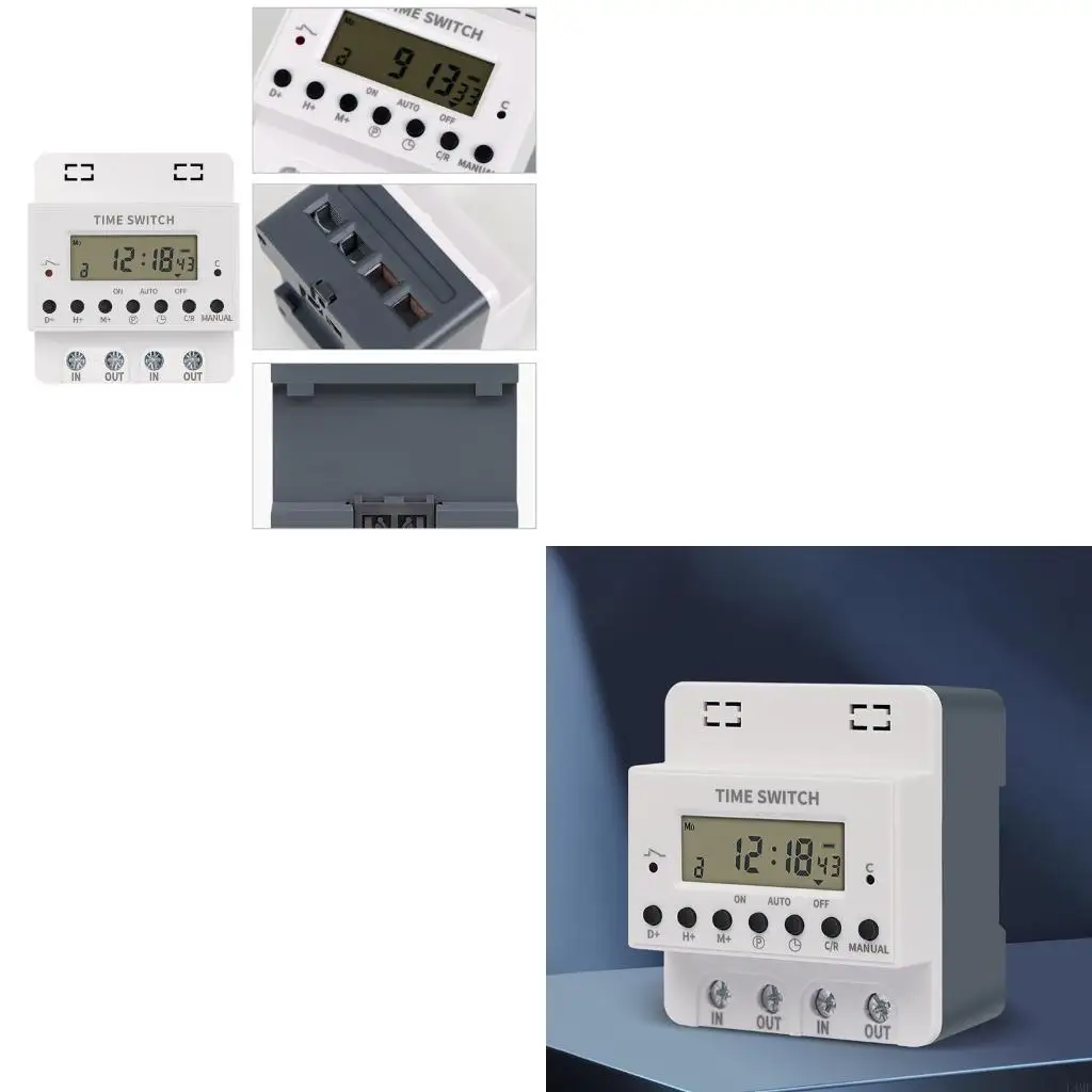 Industrial Digital Timer Flame Retardant Material Timing Switches Plastic Timer L4MF
Industrial Digital Timer Flame Retardant Material Timing Switches Plastic Timer L4MF