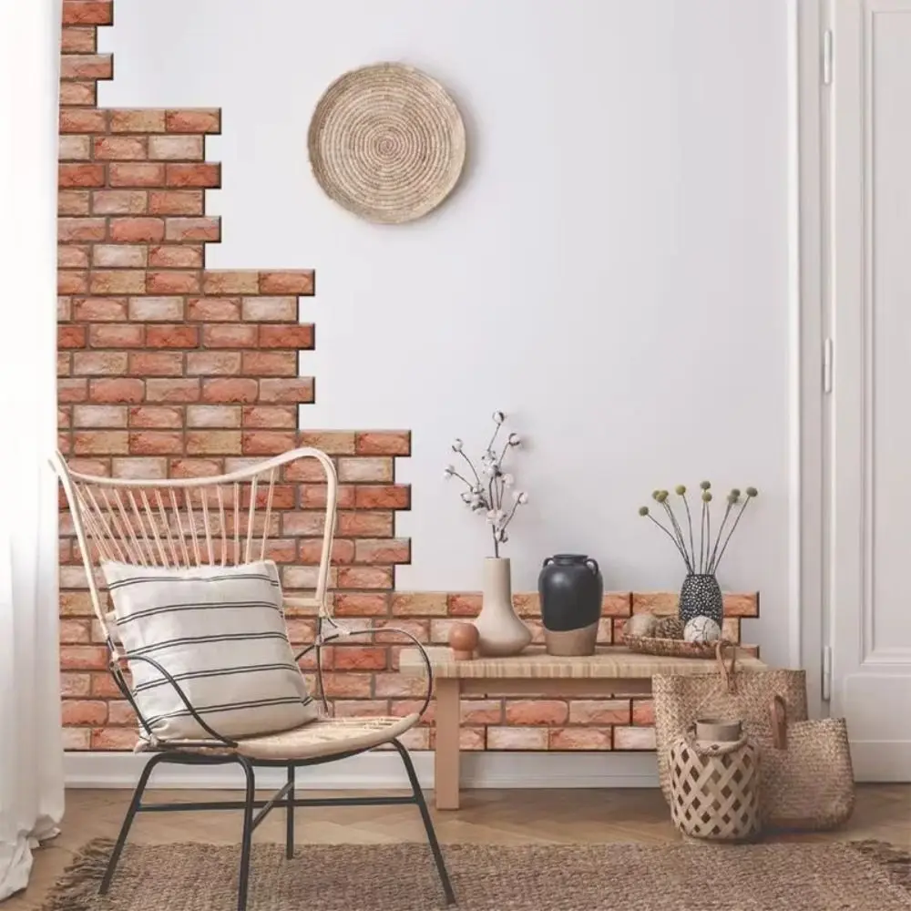 Waterproof 3D Imitation Brick Wall Stickers Lightweight PVC 30cmX30cm Self-Adhesive 3D Wall Panel Self-adhesive Moisture-proof
Waterproof 3D Imitation Brick Wall Stickers Lightweight PVC 30cmX30cm Self-Adhesive 3D Wall Panel Self-adhesive Moisture-proof