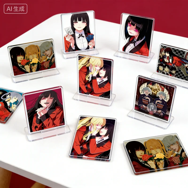 Kakegurui Jabami Yumeko Mary Saotome Accessories Goods Collection Acrylic Stand Model Plate Keychains Desktop Ornament
Kakegurui Jabami Yumeko Mary Saotome Accessories Goods Collection Acrylic Stand Model Plate Keychains Desktop Ornament