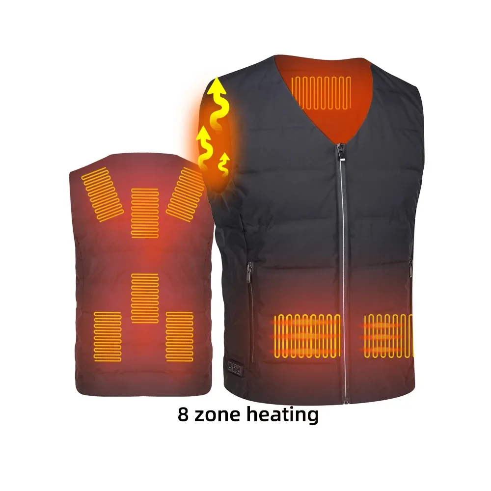 Smart Temperature Control Heating Clothing Down Vest Charging Jacket Keep Warm in Winter with Heating Female Whole Body Male
Smart Temperature Control Heating Clothing Down Vest Charging Jacket Keep Warm in Winter with Heating Female Whole Body Male