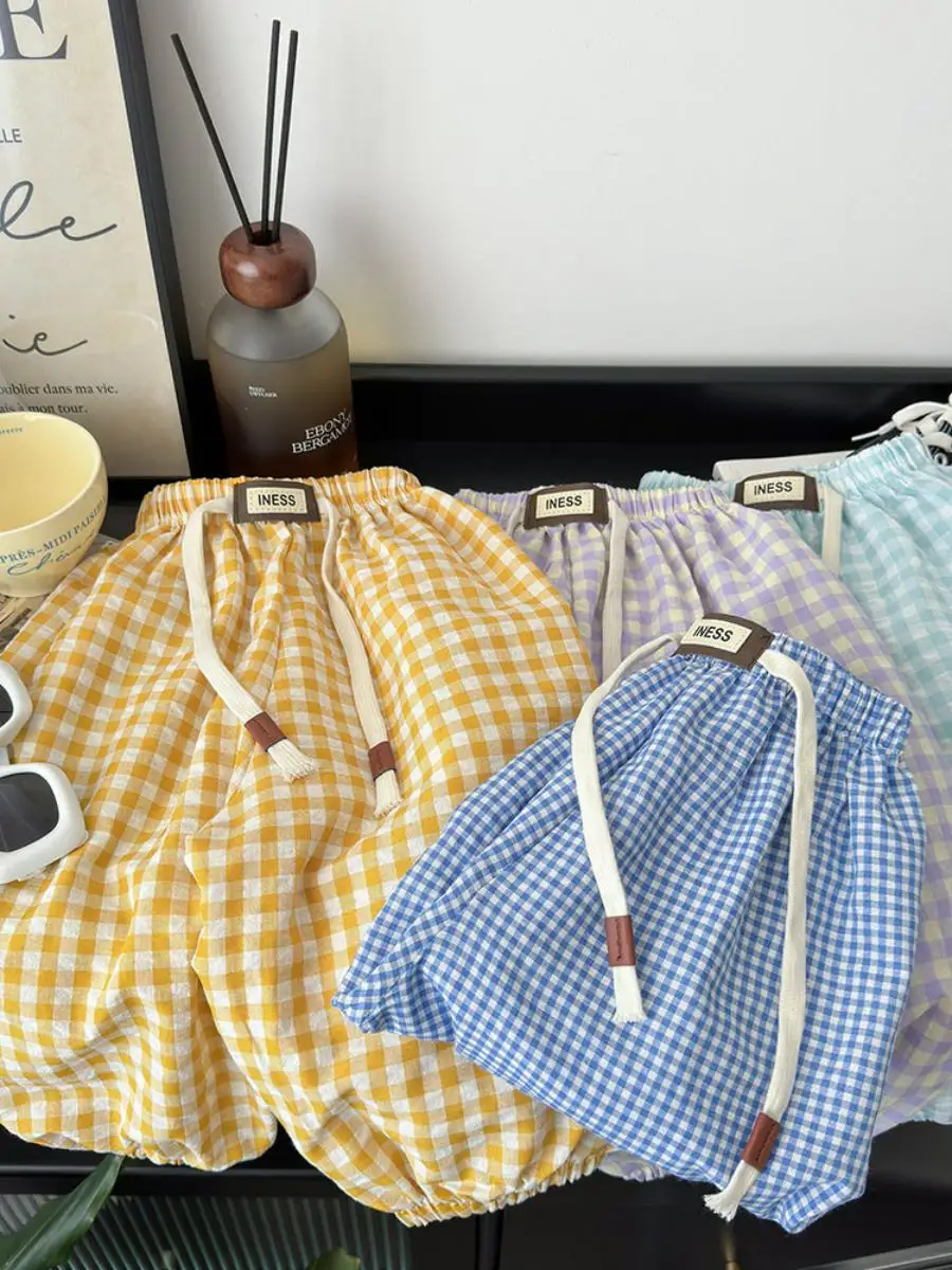 Дышащие хлопковые детские брюки, тонкие летние противомоскитные брюки в клетку, универсальные длинные брюки для мальчиков и девочек
Дышащие хлопковые детские брюки, тонкие летние противомоскитные брюки в клетку, универсальные длинные брюки для мальчиков и девочек