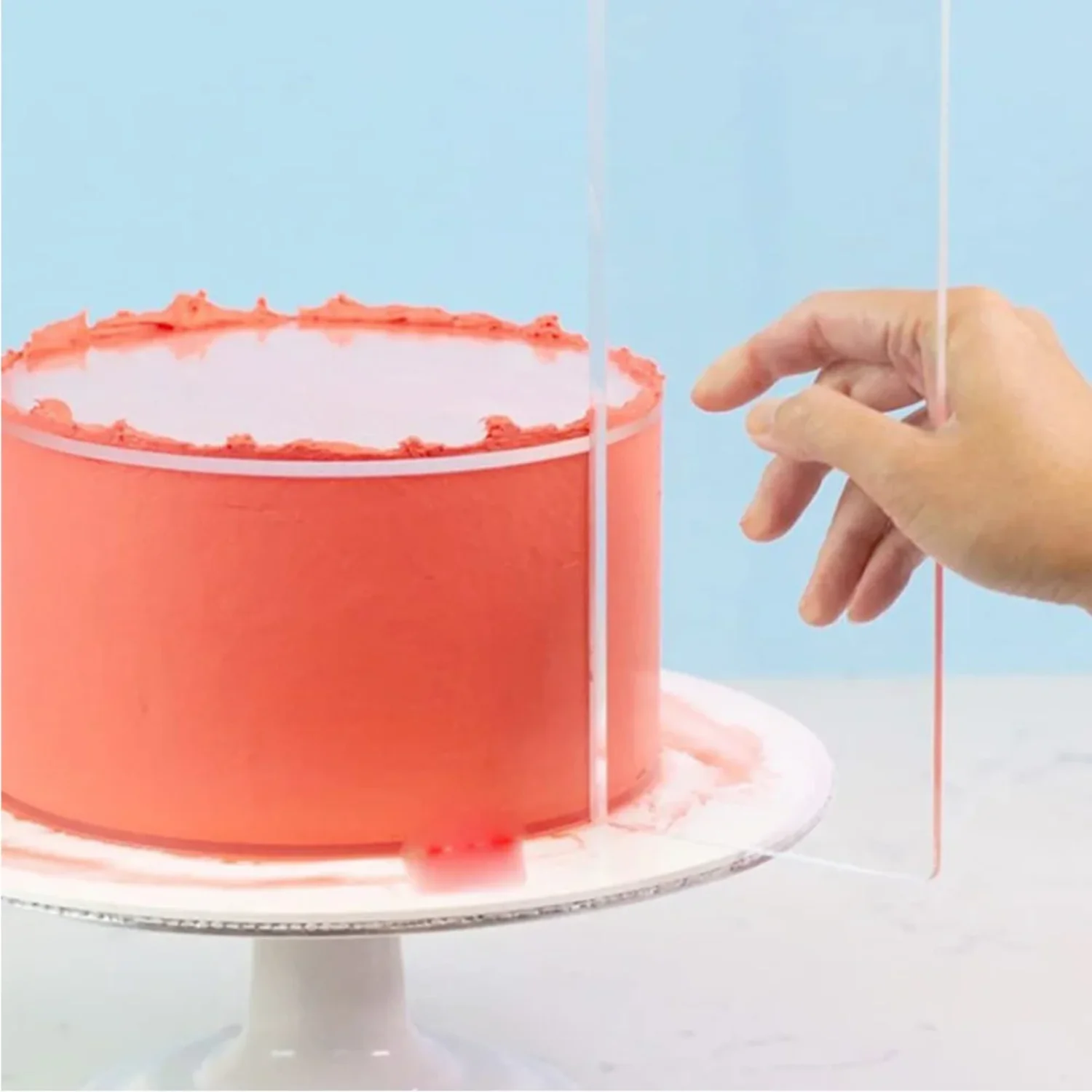 Long Transparent Cake Cream Scraper Cake Making Scraper Rectangular Acrylic Cake Baking Tool Cake Decorating Tools Kitchen Tools
Long Transparent Cake Cream Scraper Cake Making Scraper Rectangular Acrylic Cake Baking Tool Cake Decorating Tools Kitchen Tools