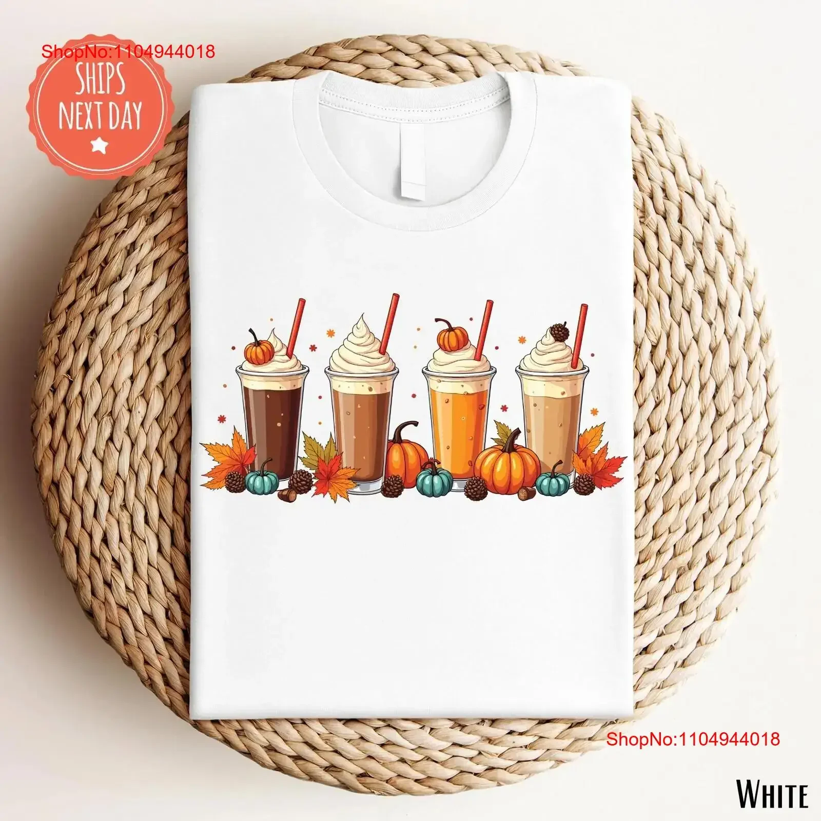 Fall Coffee T Shirt Cute Thanksgiving Halloween Lover Pumpkin Spice Autum vintage Washed Stretched Top For Everyday Wear
Fall Coffee T Shirt Cute Thanksgiving Halloween Lover Pumpkin Spice Autum vintage Washed Stretched Top For Everyday Wear