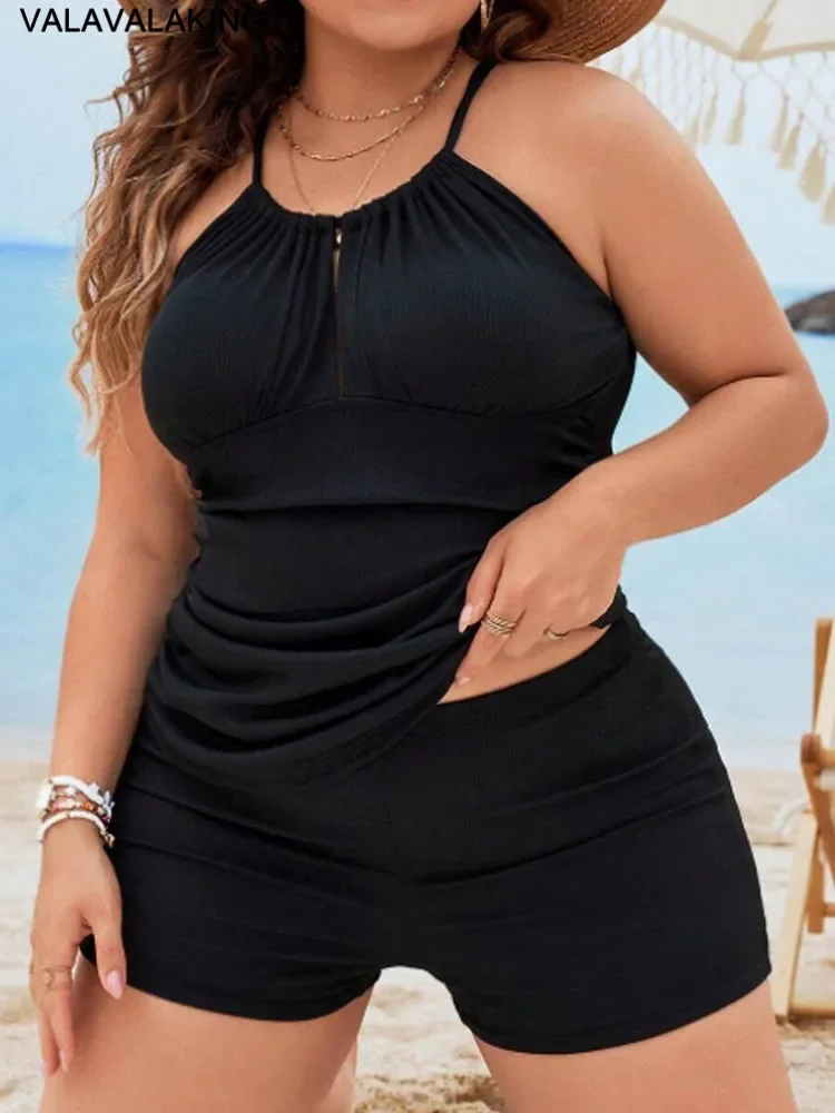 2025 Solid 2 Piece Plus Size Tankini Women Hollow Push Up Large Swimsuit Chubby Curvy Swimwear Cross Backless Lady Bathing Suit
2025 Solid 2 Piece Plus Size Tankini Women Hollow Push Up Large Swimsuit Chubby Curvy Swimwear Cross Backless Lady Bathing Suit