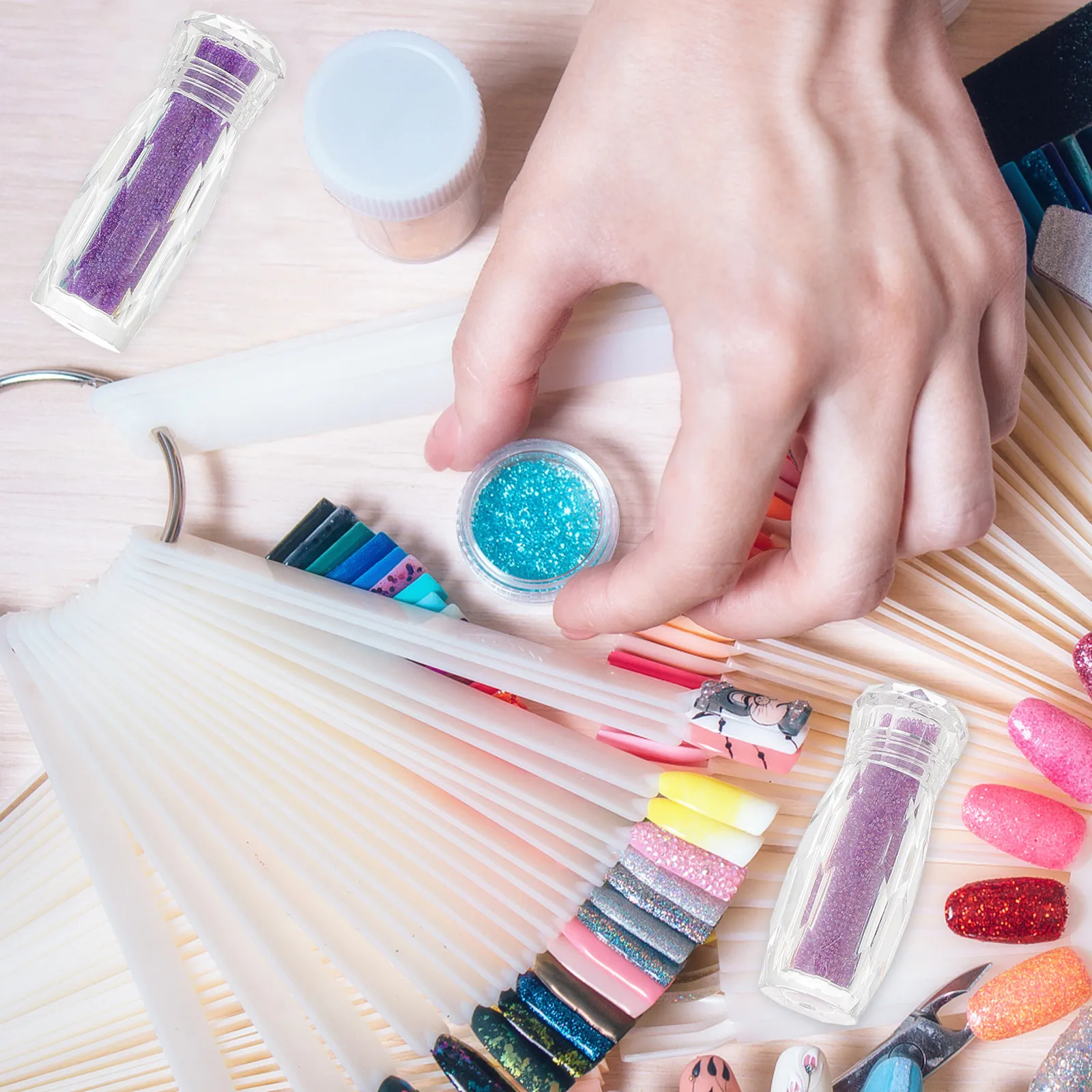 10 Bottles Glass Caviar Beads for Nail Art Micro Beads Decoration DIY Craft Sparkle Nail Art Supplies Shine Accents
10 Bottles Glass Caviar Beads for Nail Art Micro Beads Decoration DIY Craft Sparkle Nail Art Supplies Shine Accents