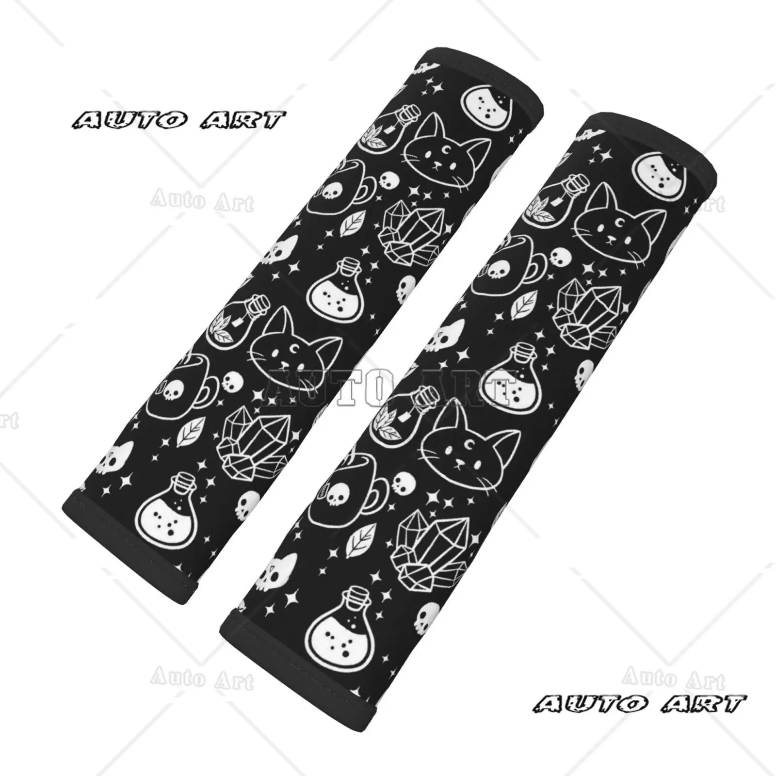 Customized Witch Skull Car Seat Belt Cushion 2-piece Set Shoulder Protection Comfortable Seat Belt Shoulder Strap Luggage Strap
Customized Witch Skull Car Seat Belt Cushion 2-piece Set Shoulder Protection Comfortable Seat Belt Shoulder Strap Luggage Strap
