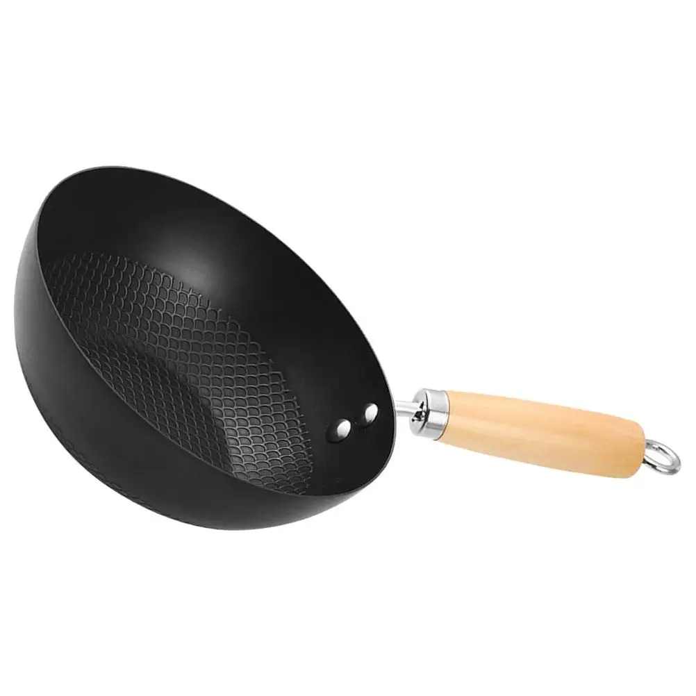 Mini 24cm Uncoated Flat Wok Electromagnetic Gas Stove Iron Fry Pan Kitchen Cookware Round Bottom Pots Traditional
Mini 24cm Uncoated Flat Wok Electromagnetic Gas Stove Iron Fry Pan Kitchen Cookware Round Bottom Pots Traditional