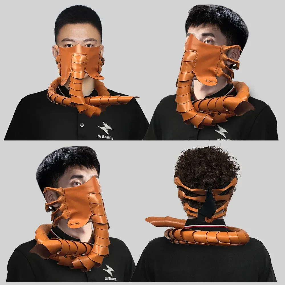 Halloween Alien Scorpion Mask Leather Facehugger Scorpion Mask Alien Claws Insect Hug Face Scorpion Mask Cosplay Alien Scorpion
Halloween Alien Scorpion Mask Leather Facehugger Scorpion Mask Alien Claws Insect Hug Face Scorpion Mask Cosplay Alien Scorpion