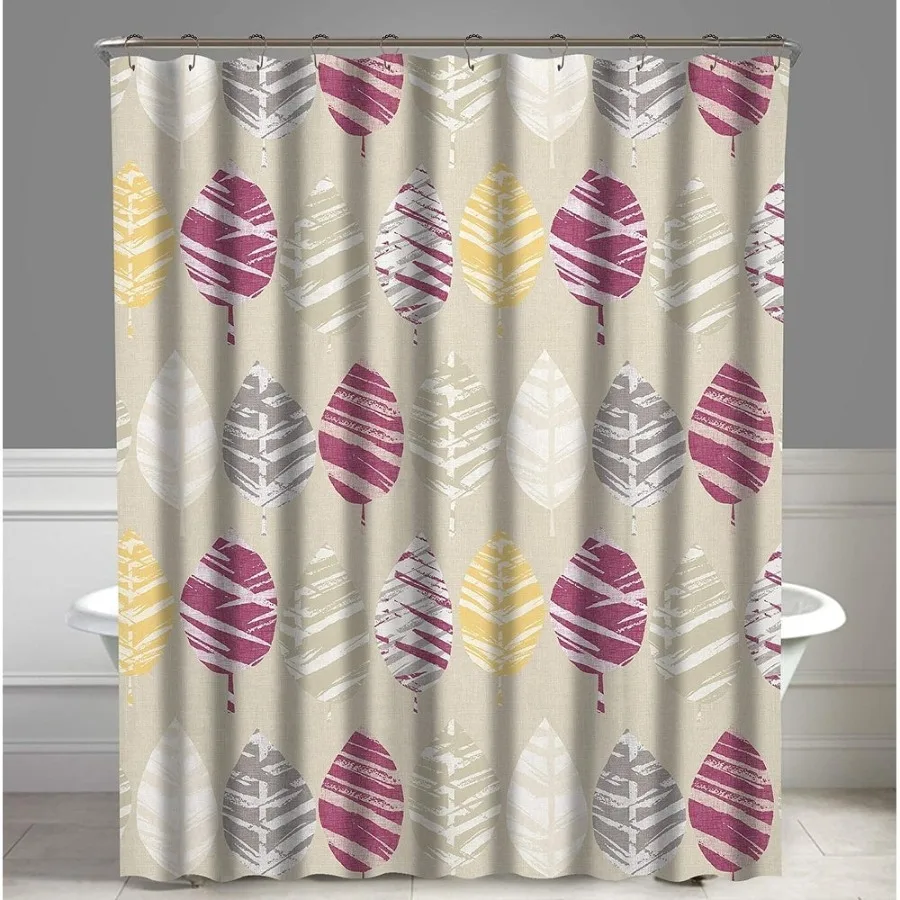 A1HC Water Repellent Printed Organic Cotton Shower Curtain 72"X72"
A1HC Water Repellent Printed Organic Cotton Shower Curtain 72"X72"