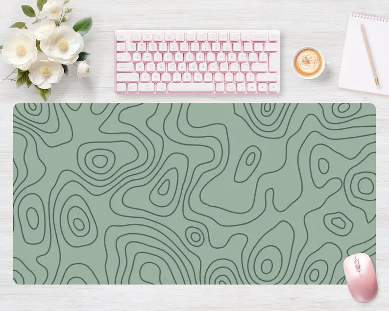 green Topographic Map Mausepad Topographic Desk Mat Gaming Mat Pad on The Table Office Gamer Accessories Keyboard Mat Mouse Pad
green Topographic Map Mausepad Topographic Desk Mat Gaming Mat Pad on The Table Office Gamer Accessories Keyboard Mat Mouse Pad