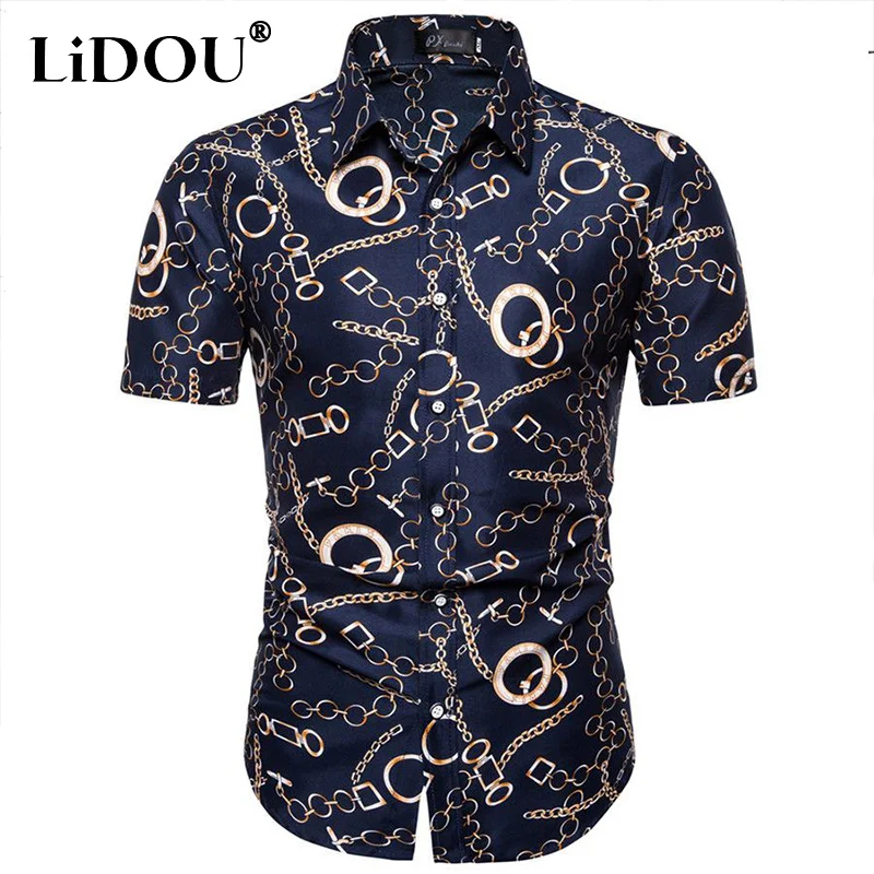 2023 New Korean Fashion Chic Summer Shirt Men Loose Casual Print Vintage Neat Capable Street Short Sleeve Hipster Top Clothes
2023 New Korean Fashion Chic Summer Shirt Men Loose Casual Print Vintage Neat Capable Street Short Sleeve Hipster Top Clothes