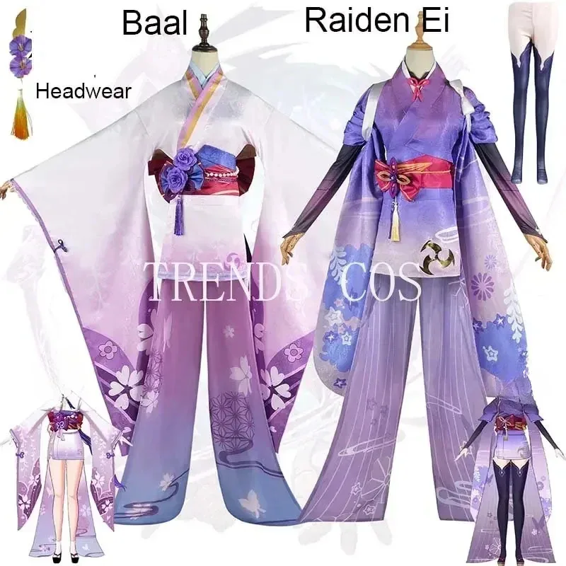 Anime Cosplay Raiden Ei Beelzebul Cosplay Costume Raiden Shogun Kimono Beelzebul Outfits for Comic Con Halloween Party
Anime Cosplay Raiden Ei Beelzebul Cosplay Costume Raiden Shogun Kimono Beelzebul Outfits for Comic Con Halloween Party