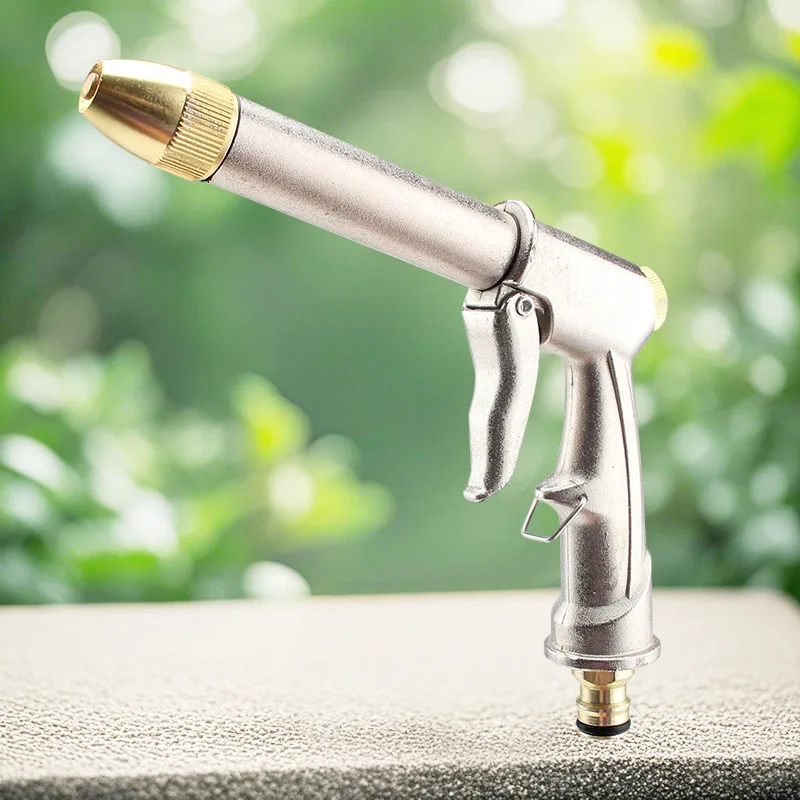 Universal High Pressure Car Wash Water Gun for Home Use Full Metal Nozzle Boosted Pressure Floor Cleaning Hose Attachment
Universal High Pressure Car Wash Water Gun for Home Use Full Metal Nozzle Boosted Pressure Floor Cleaning Hose Attachment
