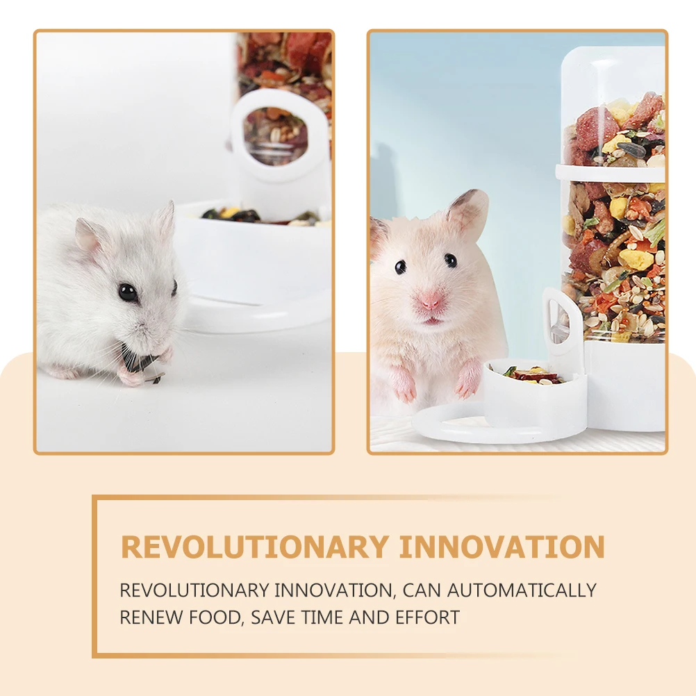 Transparent Automatic Pet Feeder Large Capacity Hamster Food Bowl Cage Feeding Dispenser Hanging Plastic for Cats Rabbits
Transparent Automatic Pet Feeder Large Capacity Hamster Food Bowl Cage Feeding Dispenser Hanging Plastic for Cats Rabbits