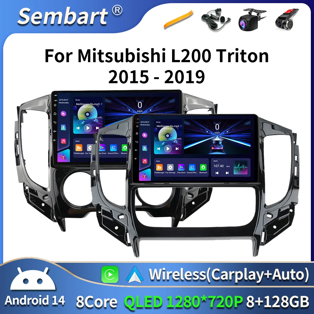 Car Radio Carplay For Mitsubishi Pajero Sport 3 L200 5 Triton 3 2015- 2019 GPS Navigation Android Auto 4G Wifi Stereo No 2din BT
Car Radio Carplay For Mitsubishi Pajero Sport 3 L200 5 Triton 3 2015- 2019 GPS Navigation Android Auto 4G Wifi Stereo No 2din BT