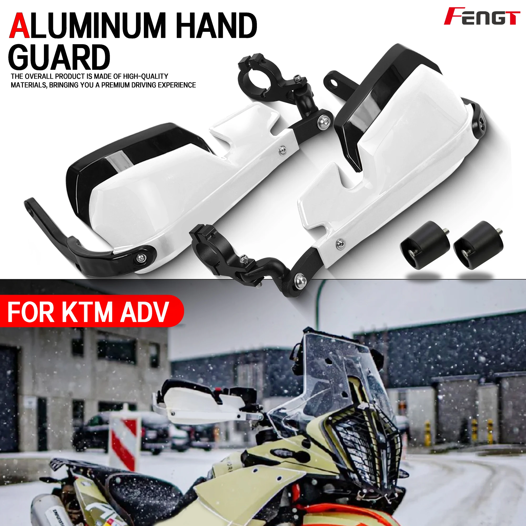 NEW Alloy FOR KTM 390 690 790 890 1050 1290 1190 1090 Super ADV Adventure Set Handguard Shield Hand Guard Protector Windshield
NEW Alloy FOR KTM 390 690 790 890 1050 1290 1190 1090 Super ADV Adventure Set Handguard Shield Hand Guard Protector Windshield