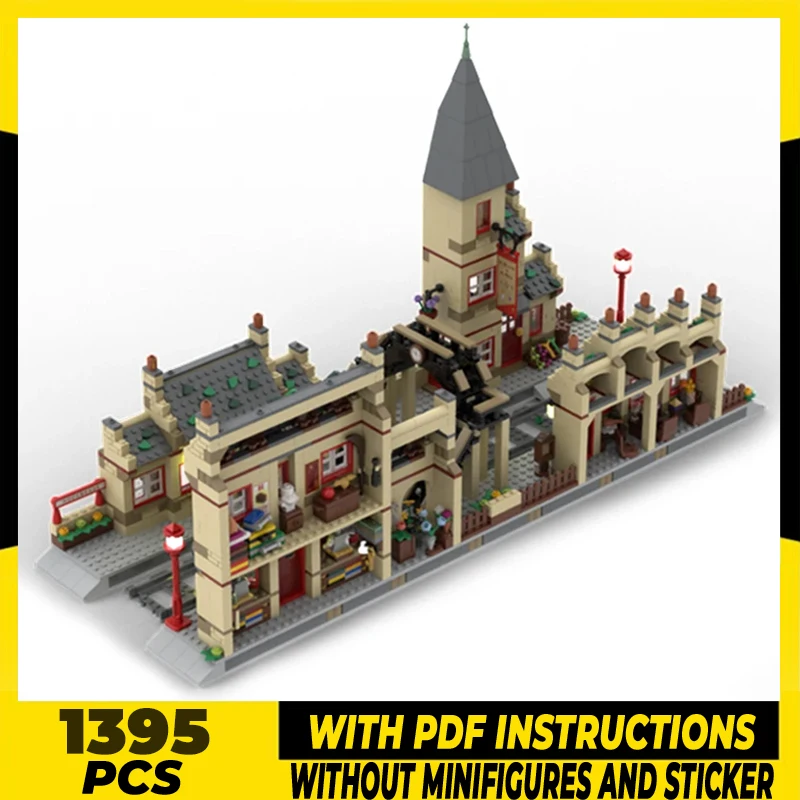 Конструктор Moc из фильма, Модульные строительные блоки с технологией расширения Hogsmeader Station, подарки, рождественские игрушки, Наборы «сделай сам» в сборе
Конструктор Moc из фильма, Модульные строительные блоки с технологией расширения Hogsmeader Station, подарки, рождественские игрушки, Наборы «сделай сам» в сборе