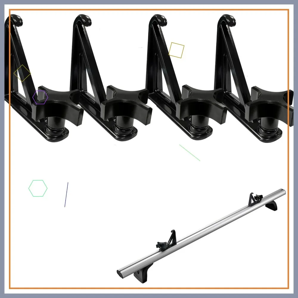 4 Pack Adjustable Load Stops for T-Slot Truck Crossbars - Secure Ladder, Kayak, Firewood
4 Pack Adjustable Load Stops for T-Slot Truck Crossbars - Secure Ladder, Kayak, Firewood