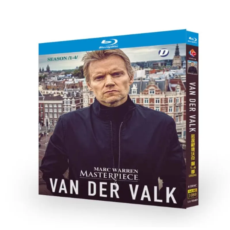 Van der Valk Season 1-4 (2024) 4-D Blu-ray disc
Van der Valk Season 1-4 (2024) 4-D Blu-ray disc