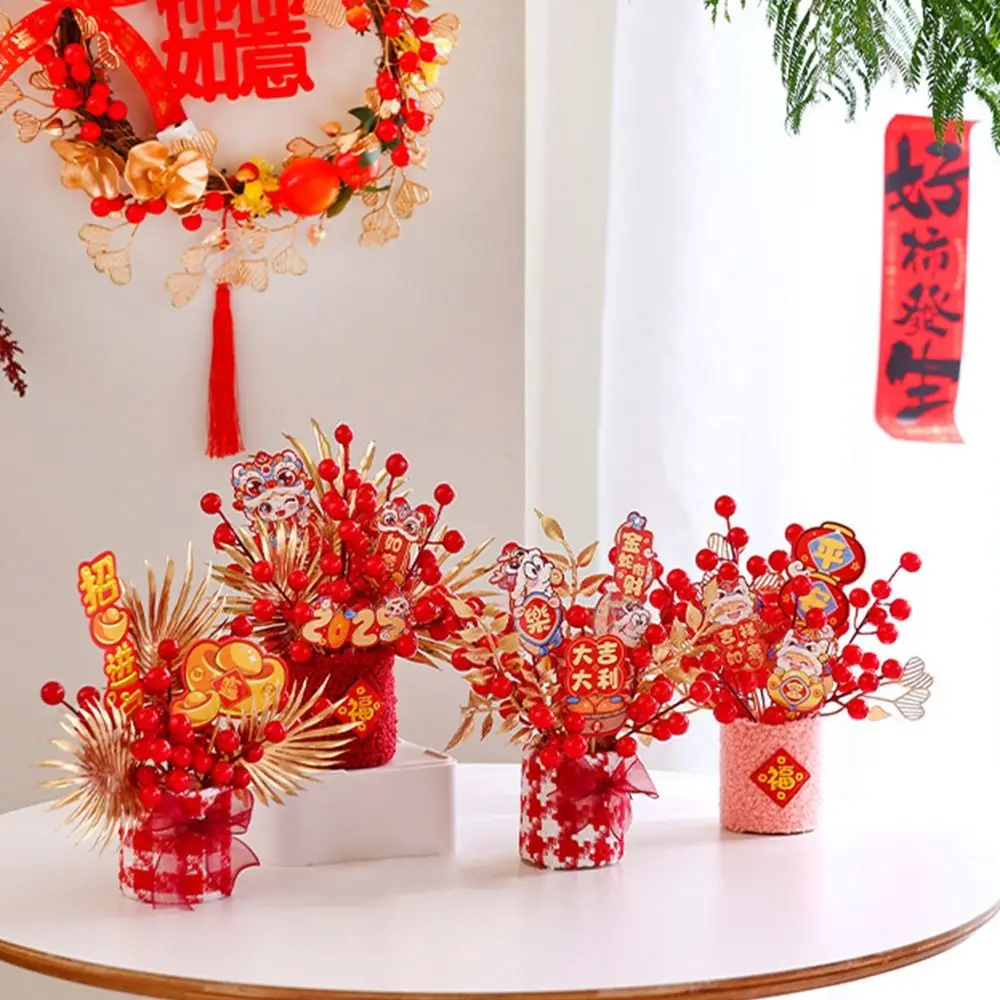 Creative New Year Lucky Decoration Simulated Chinese Style New Year DIY Material Bag Fake Flower Bucket Traditional
Creative New Year Lucky Decoration Simulated Chinese Style New Year DIY Material Bag Fake Flower Bucket Traditional