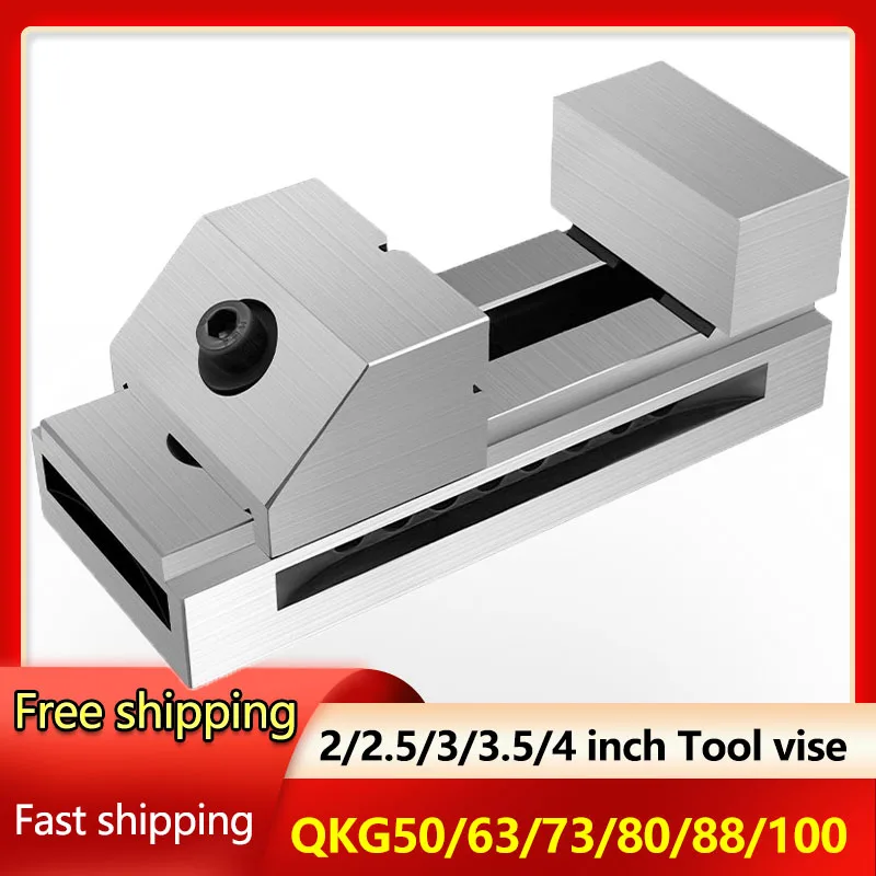 High precision QKG50 63 73 80 88 100 2 2.5 3 3.5 4inch quick action Tool vise For grinder wire cutting milling machine
High precision QKG50 63 73 80 88 100 2 2.5 3 3.5 4inch quick action Tool vise For grinder wire cutting milling machine