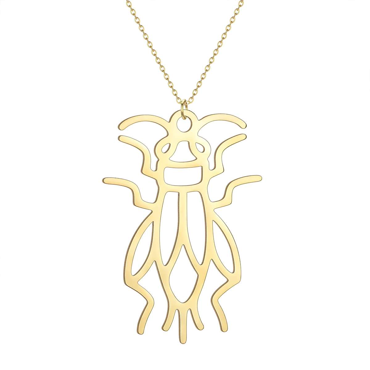 Wholesale Geometric Pendant Insect Cute Animal Jewelry NecklacesMinimalist Insect Necklace For Women Stainless Steel Pendant
Wholesale Geometric Pendant Insect Cute Animal Jewelry NecklacesMinimalist Insect Necklace For Women Stainless Steel Pendant
