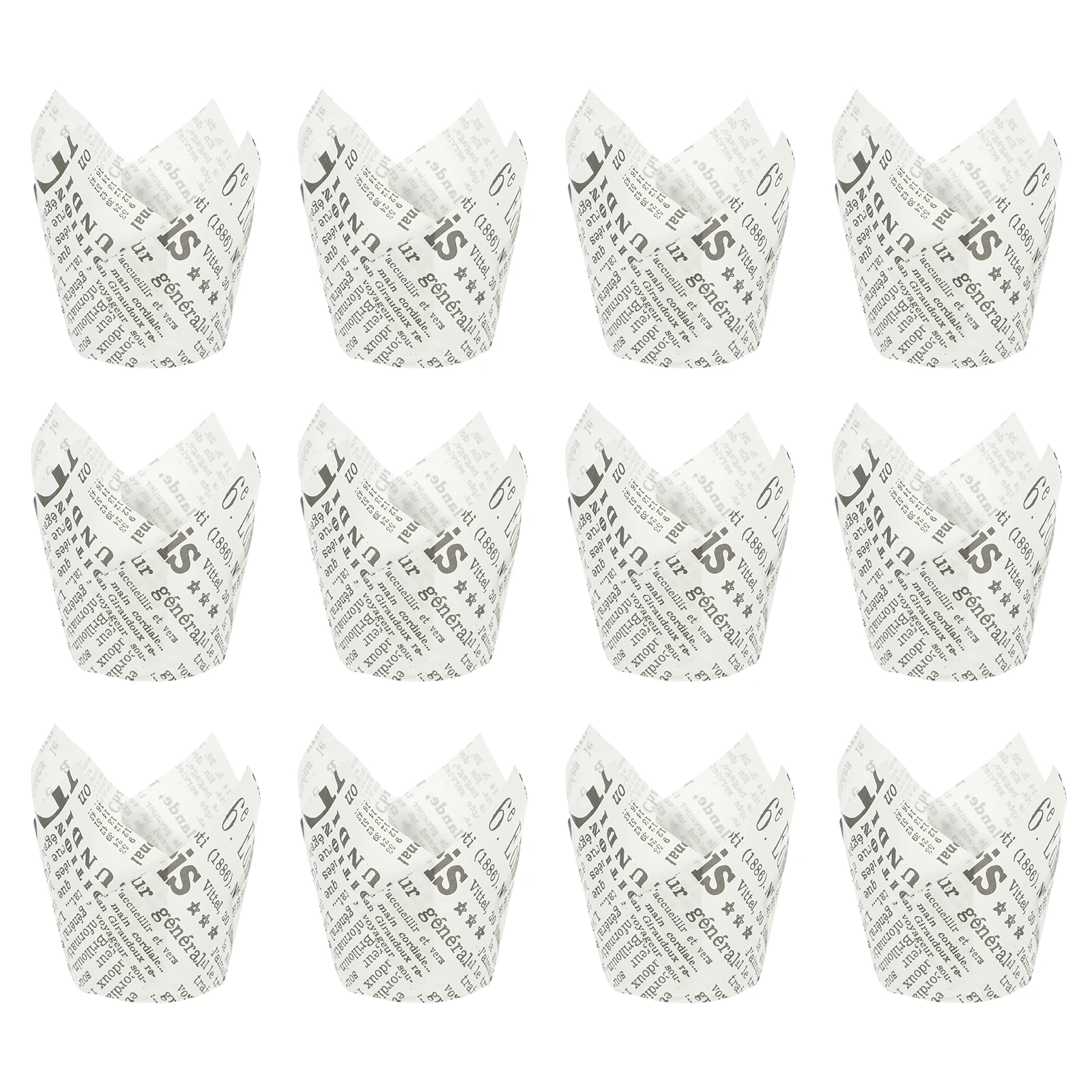 50 Pcs High Temperature Resistant Paper Cupcake Cups Baking Tray Food Grade Ink No Smell Easy Demould DIY Cakes Parties Kitchen
50 Pcs High Temperature Resistant Paper Cupcake Cups Baking Tray Food Grade Ink No Smell Easy Demould DIY Cakes Parties Kitchen