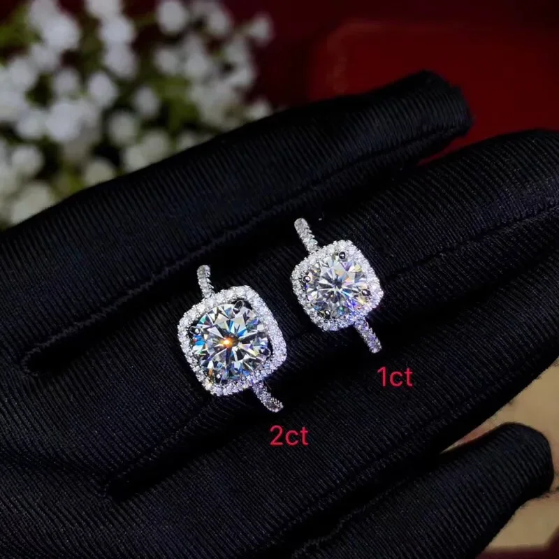 Moissanite Diamond Ring Women's Jewelry 925 Sterling Silver Resizable Rings for Women 14k Gold Jewelry Real Gold
Moissanite Diamond Ring Women's Jewelry 925 Sterling Silver Resizable Rings for Women 14k Gold Jewelry Real Gold