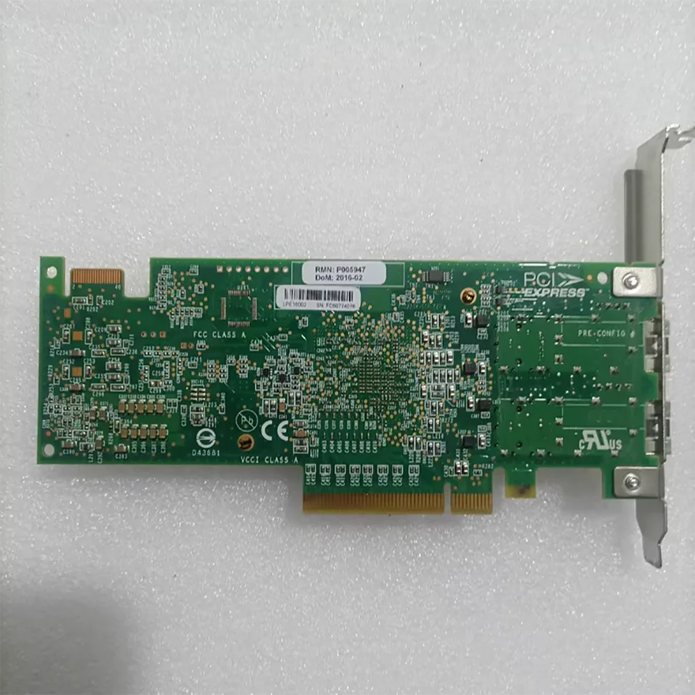 577F 00E3496 16G HBA P005947-41C LPE16002
577F 00E3496 16G HBA P005947-41C LPE16002