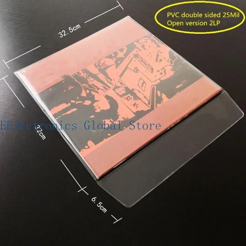 462B Vinyl Record Protecter for LP Record Plastic Bags Anti-static Record Sleeves Out
462B Vinyl Record Protecter for LP Record Plastic Bags Anti-static Record Sleeves Out