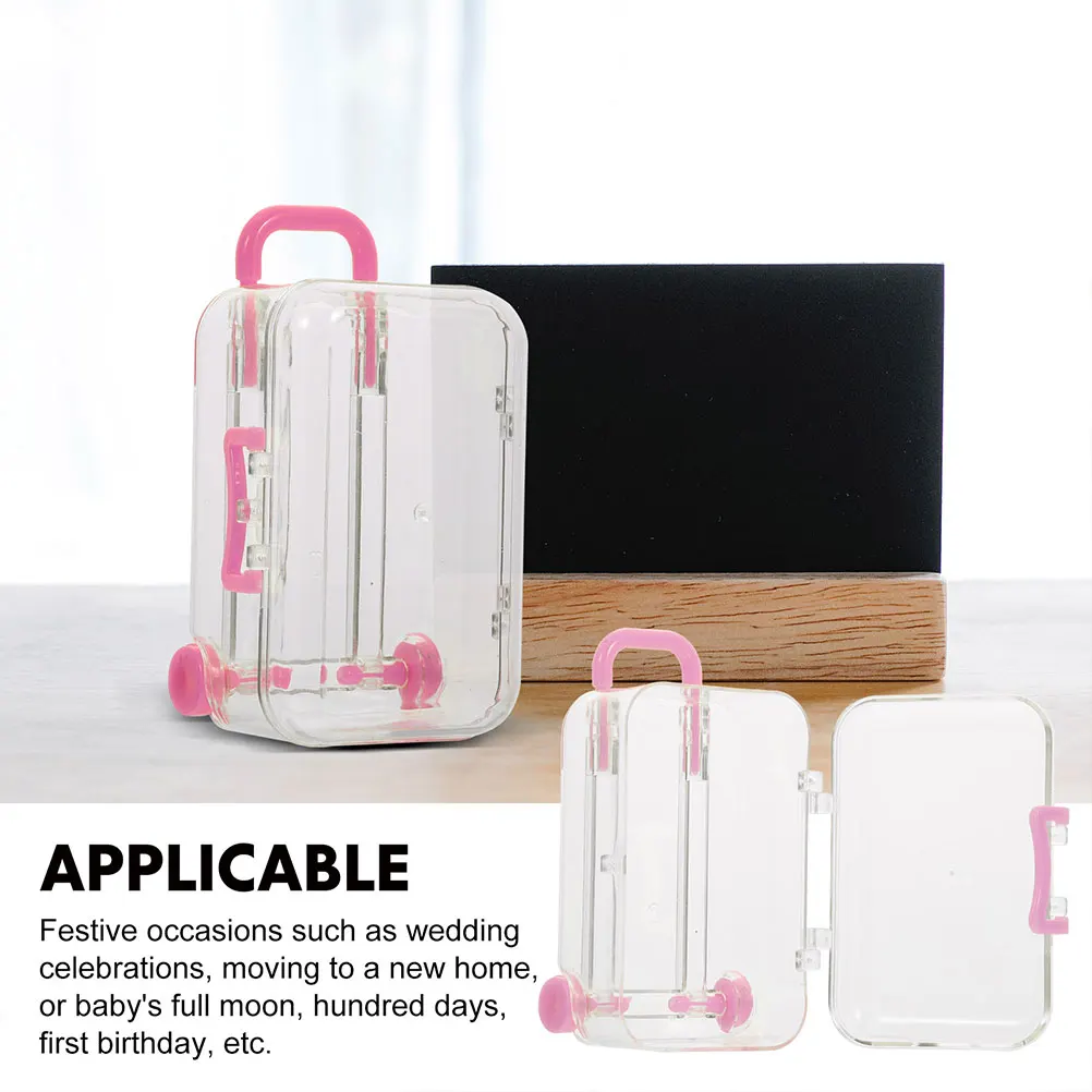 24pcs Mini Suitcase Candy For Wedding Party Favors Bridesmaid Bags Valentine'S Day Sweets Box Dessert
24pcs Mini Suitcase Candy For Wedding Party Favors Bridesmaid Bags Valentine'S Day Sweets Box Dessert
