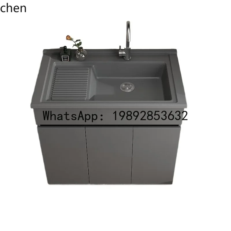 O15- Aluminum Laundry Sink with Washboard Quartz Stone Laundry Cabinet Washing Machine Bathroom Cabinet Wash Basin Cabinet
O15- Aluminum Laundry Sink with Washboard Quartz Stone Laundry Cabinet Washing Machine Bathroom Cabinet Wash Basin Cabinet