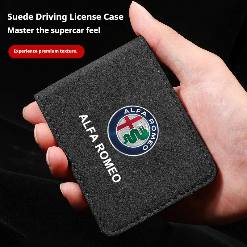 Кожаный чехол для водительских прав и документов автомобиля для Alfa Romeo Giulietta Mito 159 Giulia Stelvio 156 147
Кожаный чехол для водительских прав и документов автомобиля для Alfa Romeo Giulietta Mito 159 Giulia Stelvio 156 147