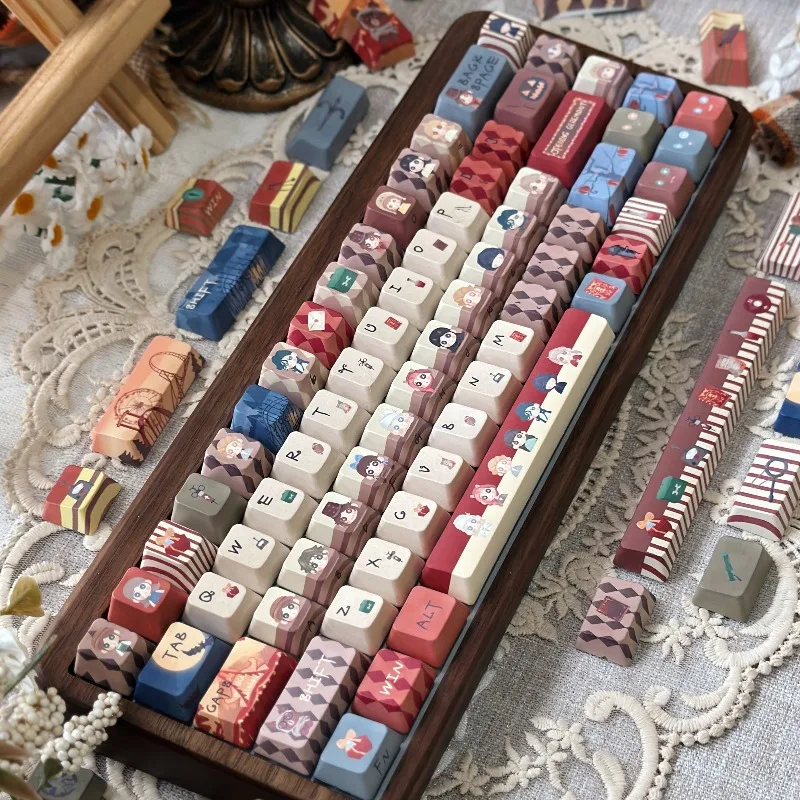 Anime Game Theme Keycaps Set Customized PBT Sublimation FC Profile 138keys Keyboard Caps for Mechanical Keyboard Accessories
Anime Game Theme Keycaps Set Customized PBT Sublimation FC Profile 138keys Keyboard Caps for Mechanical Keyboard Accessories