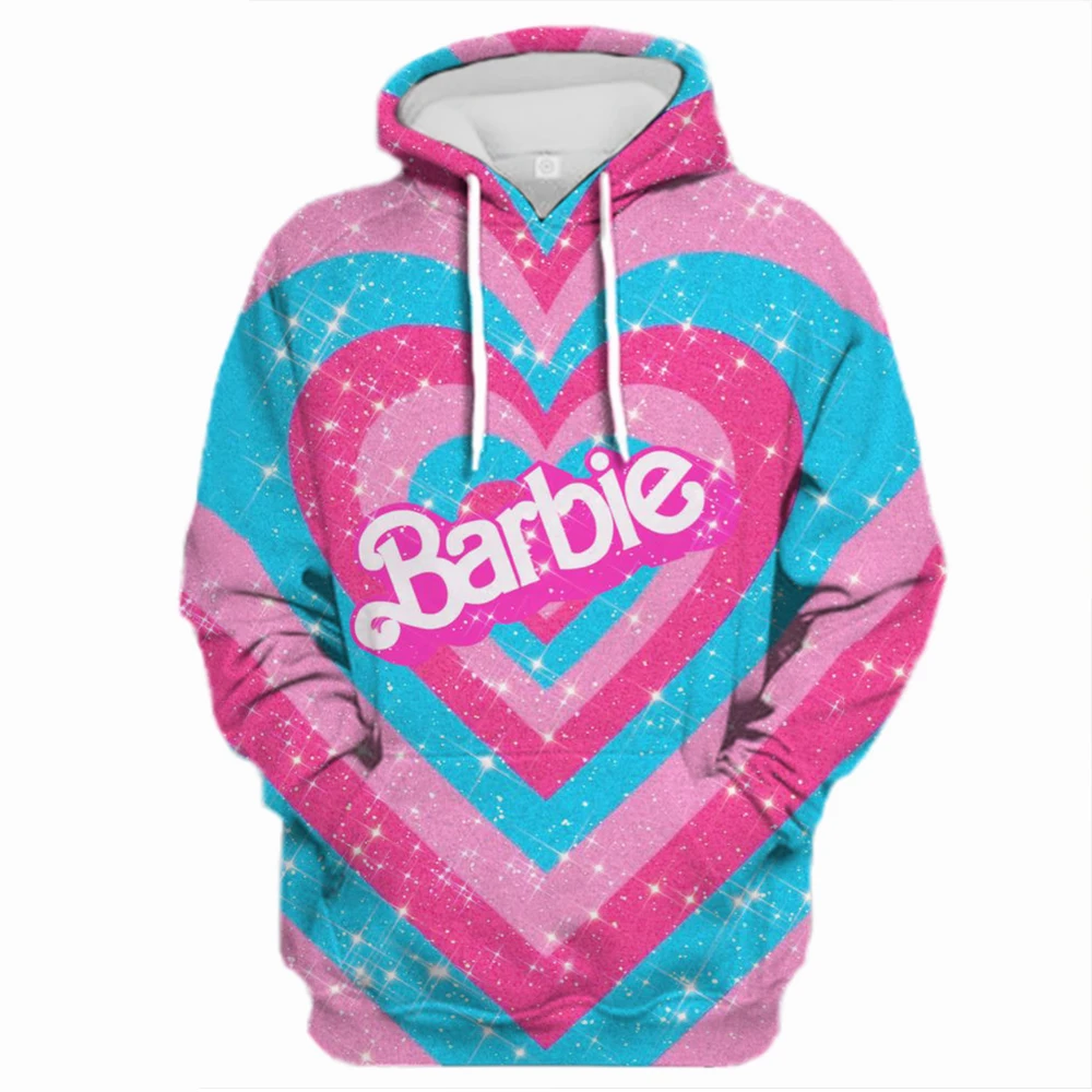 (Miniso)Lady Hoodie Women's Hoodie Cartoon Printed Barbie Spring Fall Long Sleeve Sportswear Girls Clothing Casual Loose Hoodies
(Miniso)Lady Hoodie Women's Hoodie Cartoon Printed Barbie Spring Fall Long Sleeve Sportswear Girls Clothing Casual Loose Hoodies