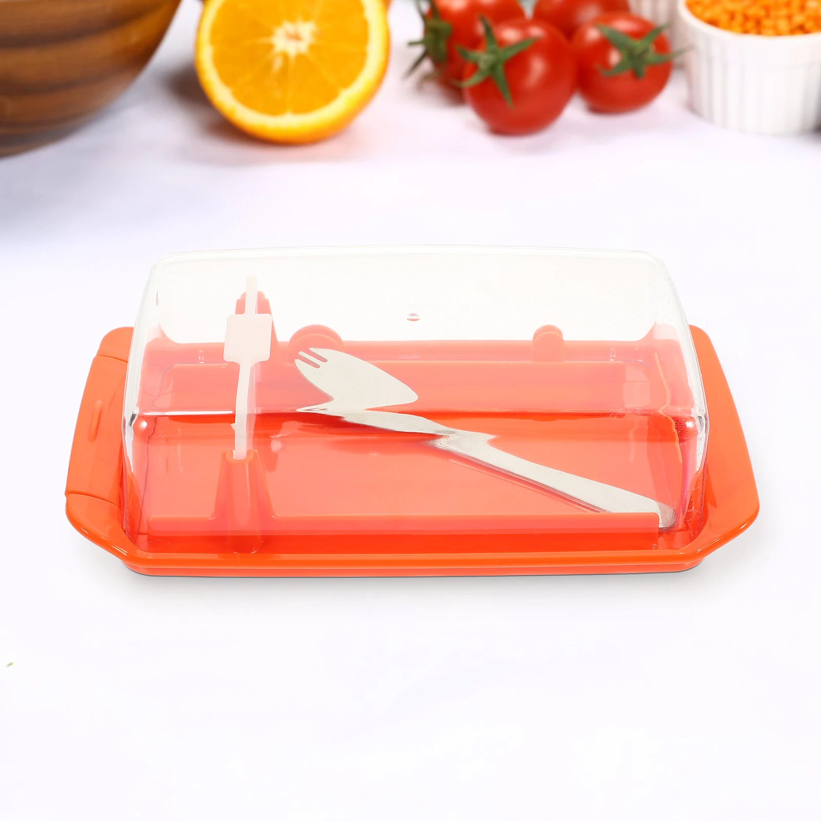 Butter Storage Box With Cutter Food Grade Material Transparent Lid Sealing Freshness Easy Clean Household Tableware
Butter Storage Box With Cutter Food Grade Material Transparent Lid Sealing Freshness Easy Clean Household Tableware