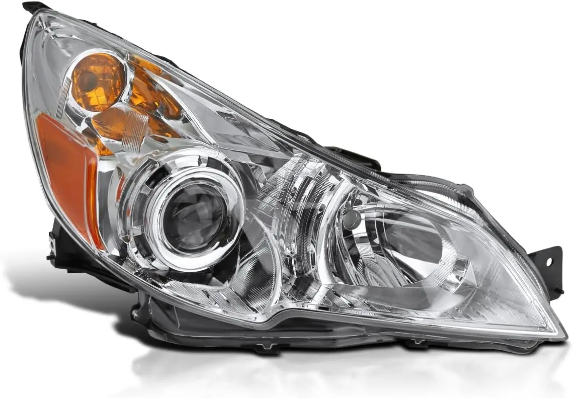 Right Passenger Side Chrome Projector Headlight Compatible with 2010-2014 Subaru Legacy, 2010-2014 Subaru Outback
Right Passenger Side Chrome Projector Headlight Compatible with 2010-2014 Subaru Legacy, 2010-2014 Subaru Outback