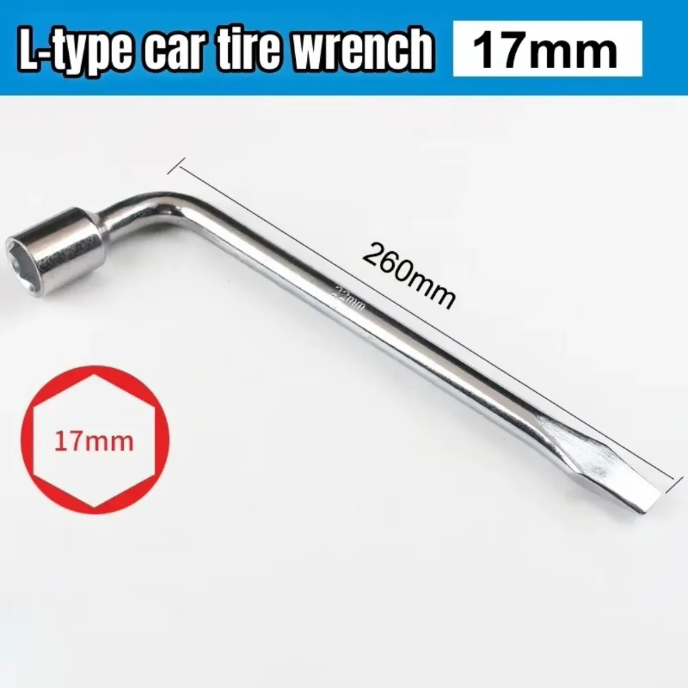 Standard Tool 17/19/21mm L Type Tire Wrench L Type Socket End Lug Wrench Hexagonal Head Socket Repair Tool Tire Repair
Standard Tool 17/19/21mm L Type Tire Wrench L Type Socket End Lug Wrench Hexagonal Head Socket Repair Tool Tire Repair