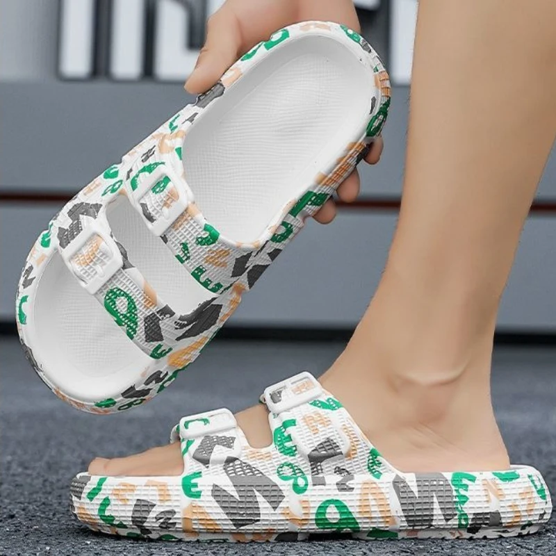 Нескользящие сандалии на платформе, мужские уличные пляжные удобные туфли-талисманы, трендовые 2021, повседневные тапочки из ЭВА для взрослых для мужчин
Нескользящие сандалии на платформе, мужские уличные пляжные удобные туфли-талисманы, трендовые 2021, повседневные тапочки из ЭВА для взрослых для мужчин