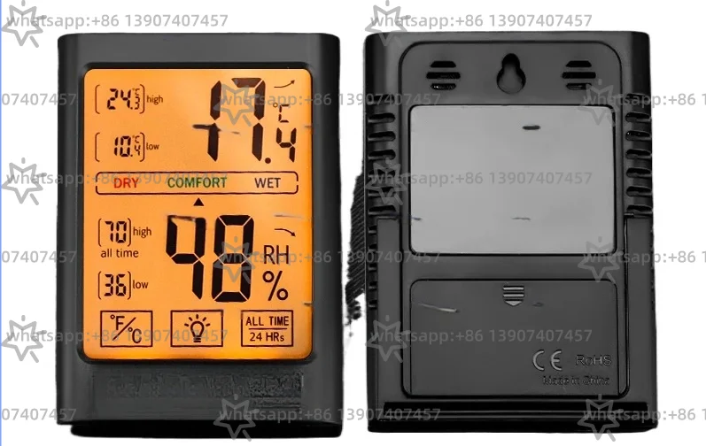 Root Plant Electronic Thermometer Succulent Wall Hanging Large Screen Touch Backlight Magnetic Attraction
Root Plant Electronic Thermometer Succulent Wall Hanging Large Screen Touch Backlight Magnetic Attraction
