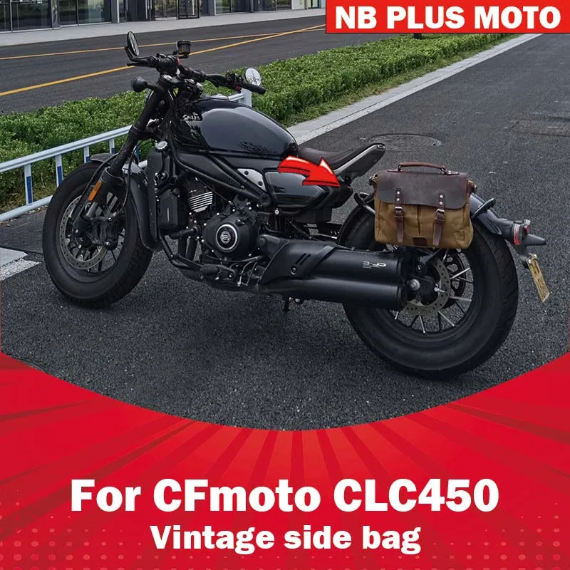 【Premium】For CLC450 single-seater version side bag Bobber modified accessories knight bag retro rear seat hanging bag
【Premium】For CLC450 single-seater version side bag Bobber modified accessories knight bag retro rear seat hanging bag