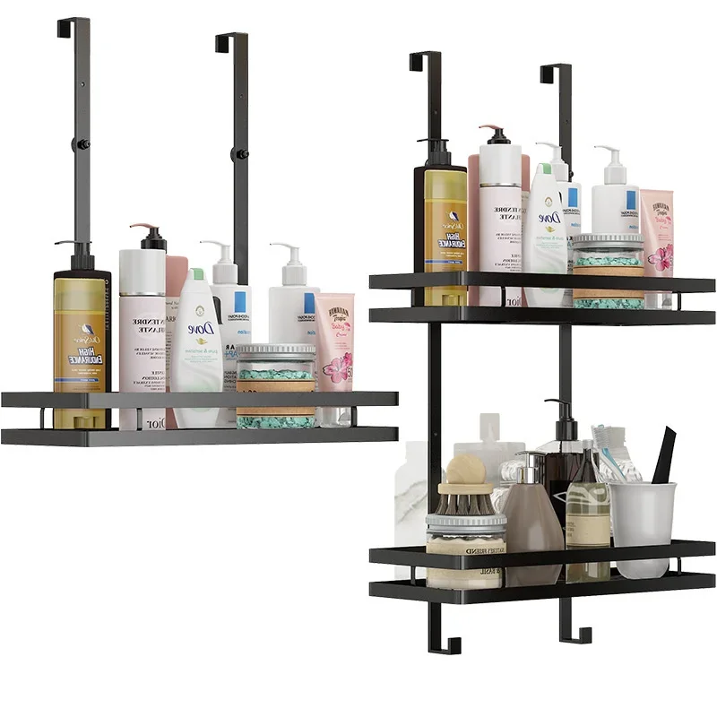 Hanging Rack Stainless Steel Bathroom Shelf Without Drilling Door Rear Hook Bedroom Coat Hook Bathroom Shower Gel Storage
Hanging Rack Stainless Steel Bathroom Shelf Without Drilling Door Rear Hook Bedroom Coat Hook Bathroom Shower Gel Storage