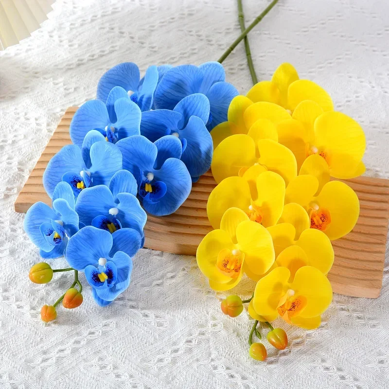 5Pcs Faux Latex Phalaenopsis Real Touch Orchid Flowers Luxury Home Decor Butterfly Orchid Party Wedding Table Flower Arrangement
5Pcs Faux Latex Phalaenopsis Real Touch Orchid Flowers Luxury Home Decor Butterfly Orchid Party Wedding Table Flower Arrangement