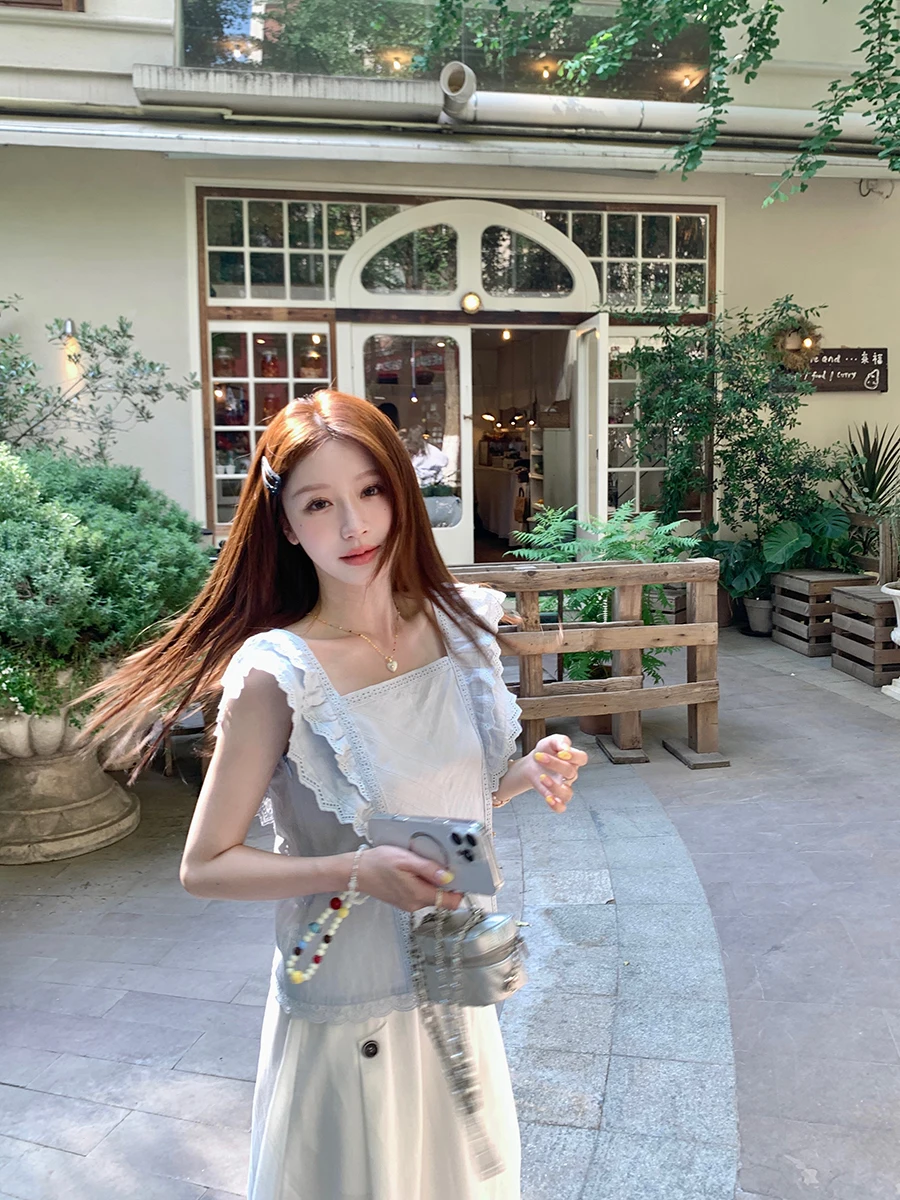 YANUOYU Sweet Young Doll: Женская летняя футболка с квадратным вырезом, текстурированным хлопком, свободным кроем, удобная, дышащая, модная
YANUOYU Sweet Young Doll: Женская летняя футболка с квадратным вырезом, текстурированным хлопком, свободным кроем, удобная, дышащая, модная