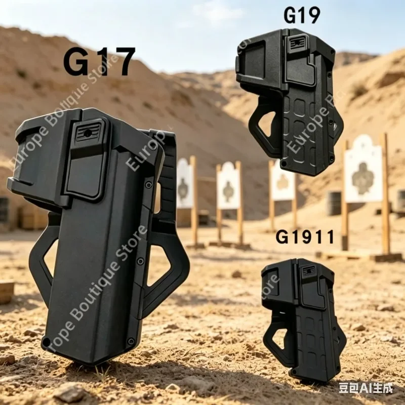 New Tactical Quick Draw Holster Mount Standard 9mm .45 Caliber Waist with Flashlight Compatible Outdoor Tactical Training Gear
New Tactical Quick Draw Holster Mount Standard 9mm .45 Caliber Waist with Flashlight Compatible Outdoor Tactical Training Gear