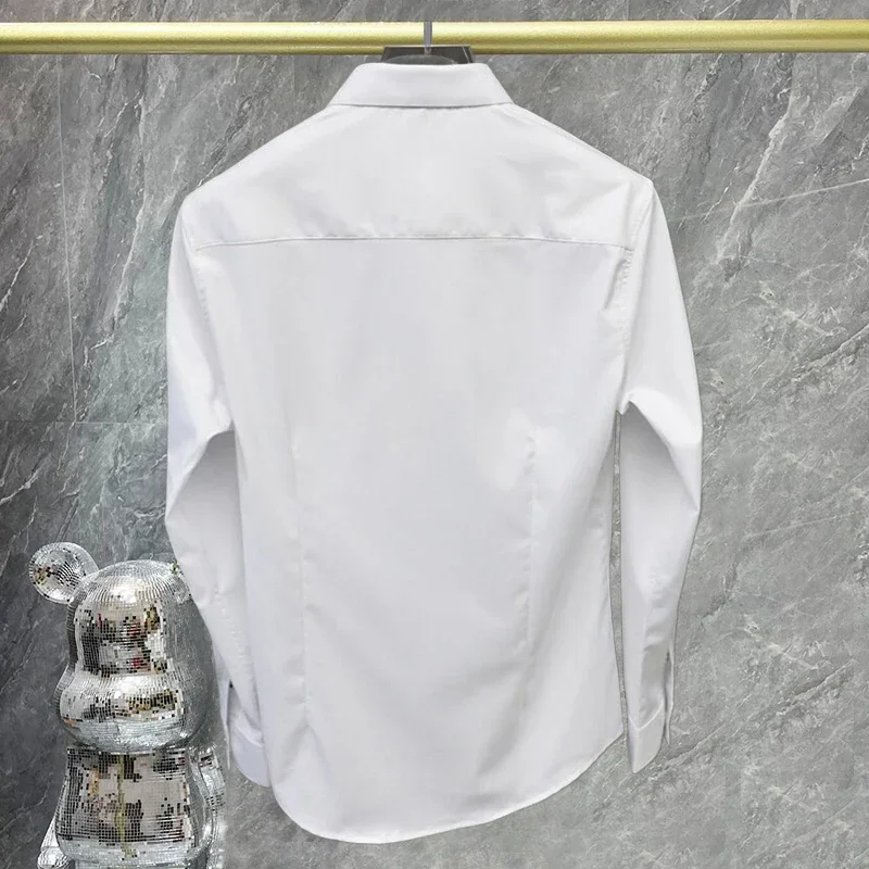 Men Hot Diamond Long Sleeve Shirt Men Streetwear Spring Fashion Printing Shirt Formal Shirt Casual Slim Social Party Blouse
Men Hot Diamond Long Sleeve Shirt Men Streetwear Spring Fashion Printing Shirt Formal Shirt Casual Slim Social Party Blouse