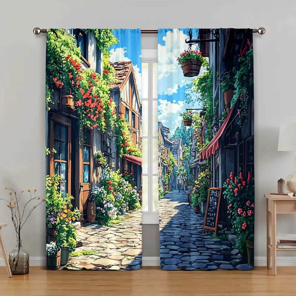 2pc, Party Curtain Japanese city anime street scene Machine Washable Polyester,Without Electricity Family Party Decoration
2pc, Party Curtain Japanese city anime street scene Machine Washable Polyester,Without Electricity Family Party Decoration