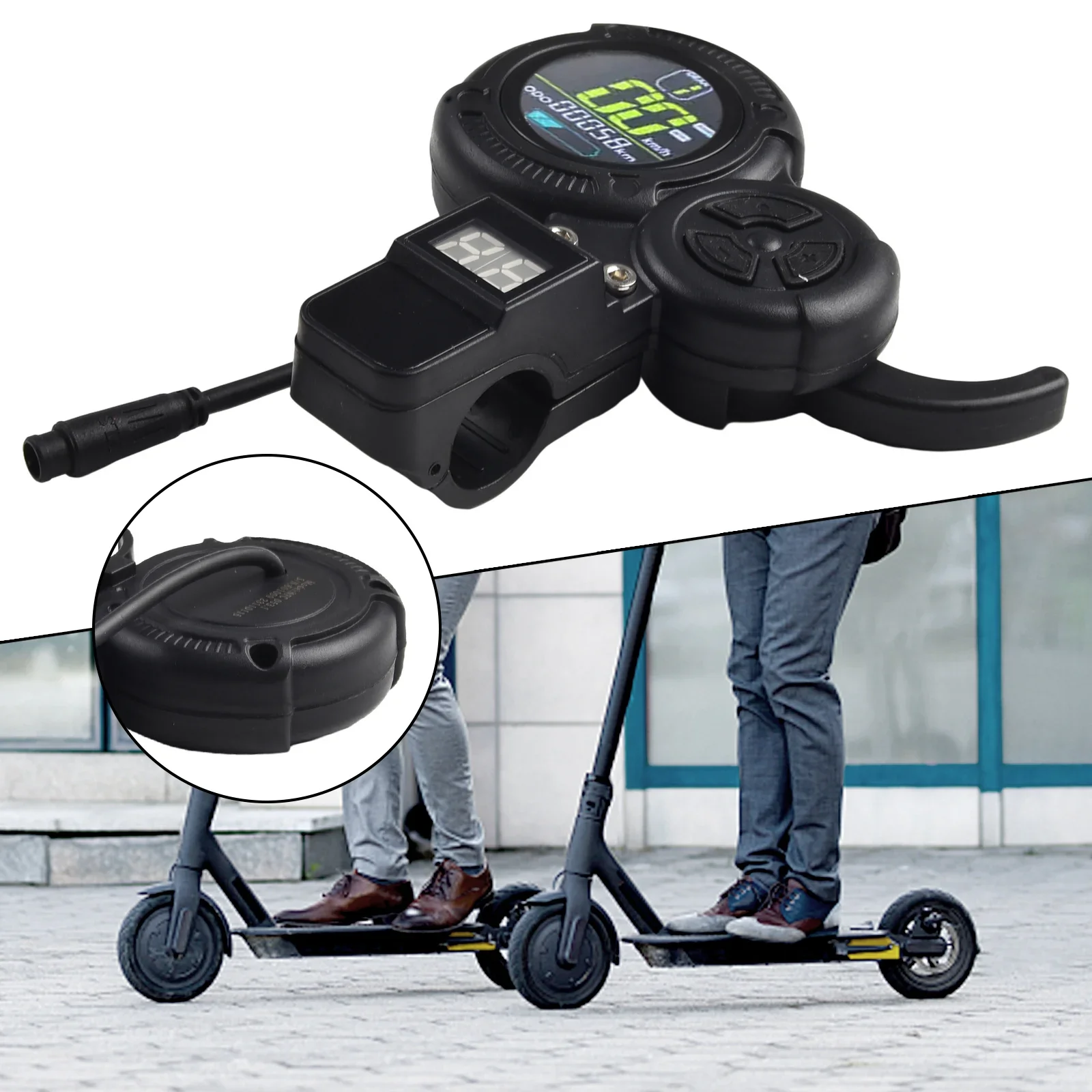 Electric Scooter Thumb Throttle LCD Display For 8/9/10/8X For VSETT 8 8+ 9+10+ E-scooter 6pin Display Trigger LED Display
Electric Scooter Thumb Throttle LCD Display For 8/9/10/8X For VSETT 8 8+ 9+10+ E-scooter 6pin Display Trigger LED Display