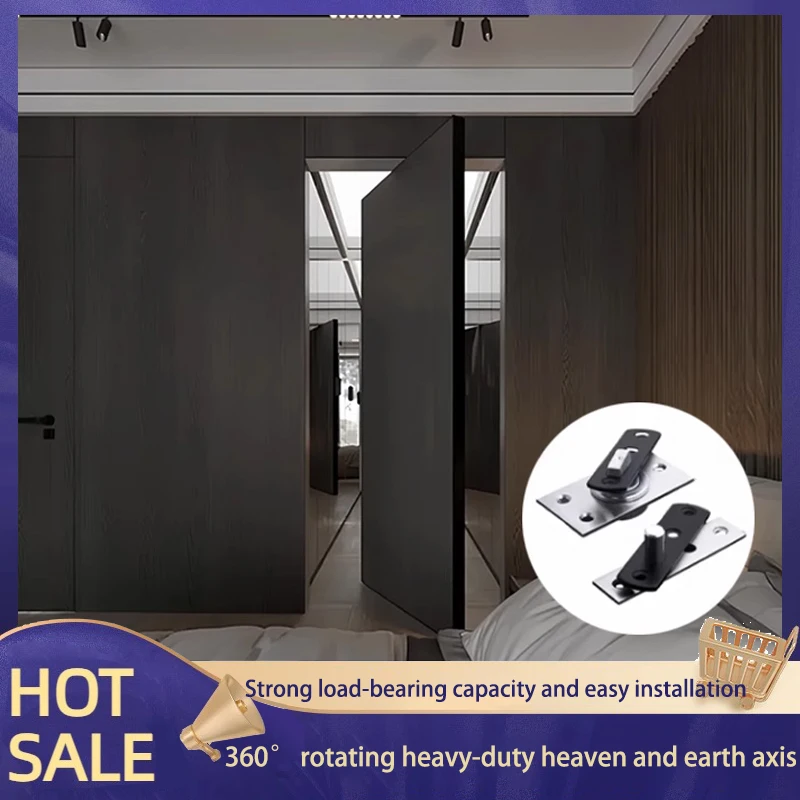 Heavy-duty 360-degree Rotating Wooden Door Door Axis Heaven And Earth Axis Rotating Hidden Hinge Invisible Door Hinge
Heavy-duty 360-degree Rotating Wooden Door Door Axis Heaven And Earth Axis Rotating Hidden Hinge Invisible Door Hinge