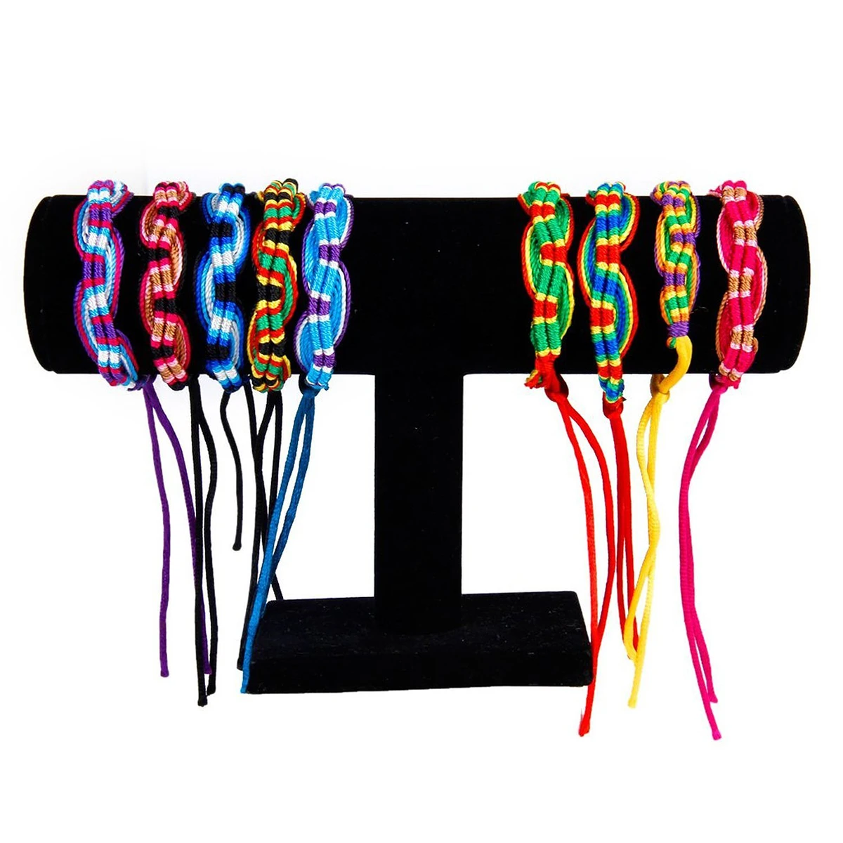 9pcs Handmade Colorful Knotted 8-9.5 Inches Woven Adjustable For Wrist Ankle Unisex Men Women Festival Gift
9pcs Handmade Colorful Knotted 8-9.5 Inches Woven Adjustable For Wrist Ankle Unisex Men Women Festival Gift